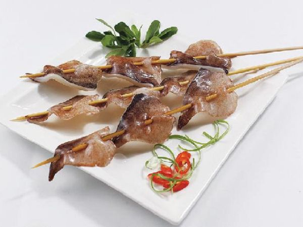 Ice-Fresh Squid Kabob