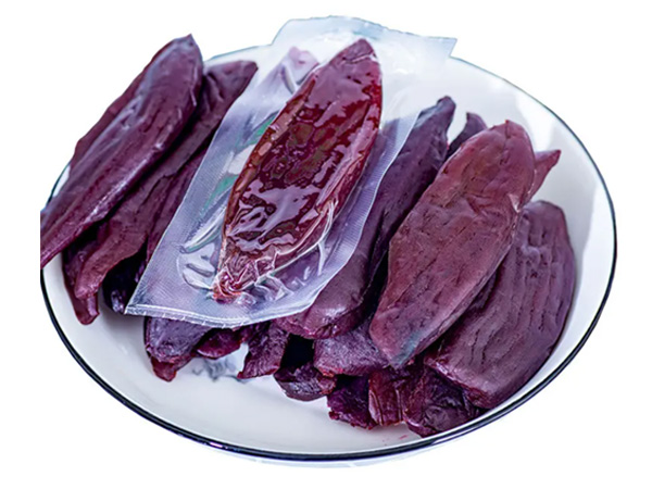 Instant dry purple sweet potato