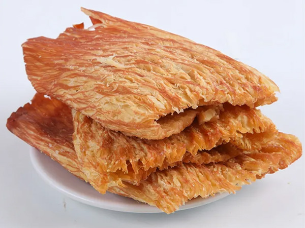 Grilled shredded squid