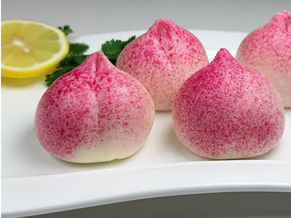 Color Bean paste Bao Buns